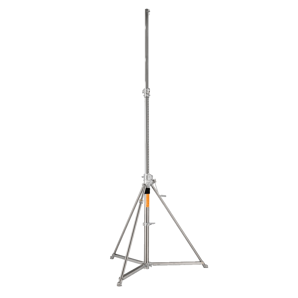 Avenger Super Wind Up 40 Stand Stainless Steel 4m w/o Wheels