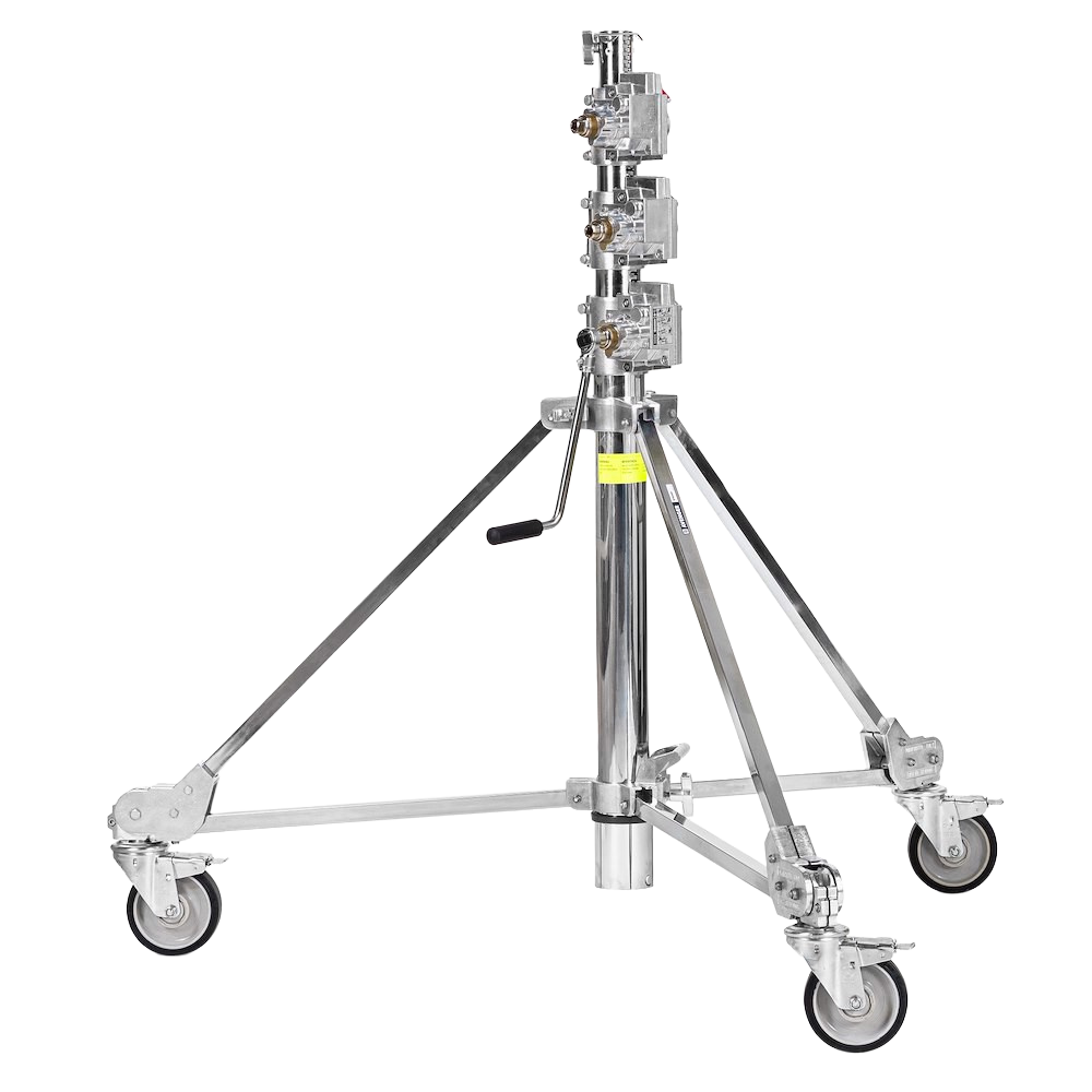 Avenger Strato Safe Crank-Up Stand with Braked Wheels