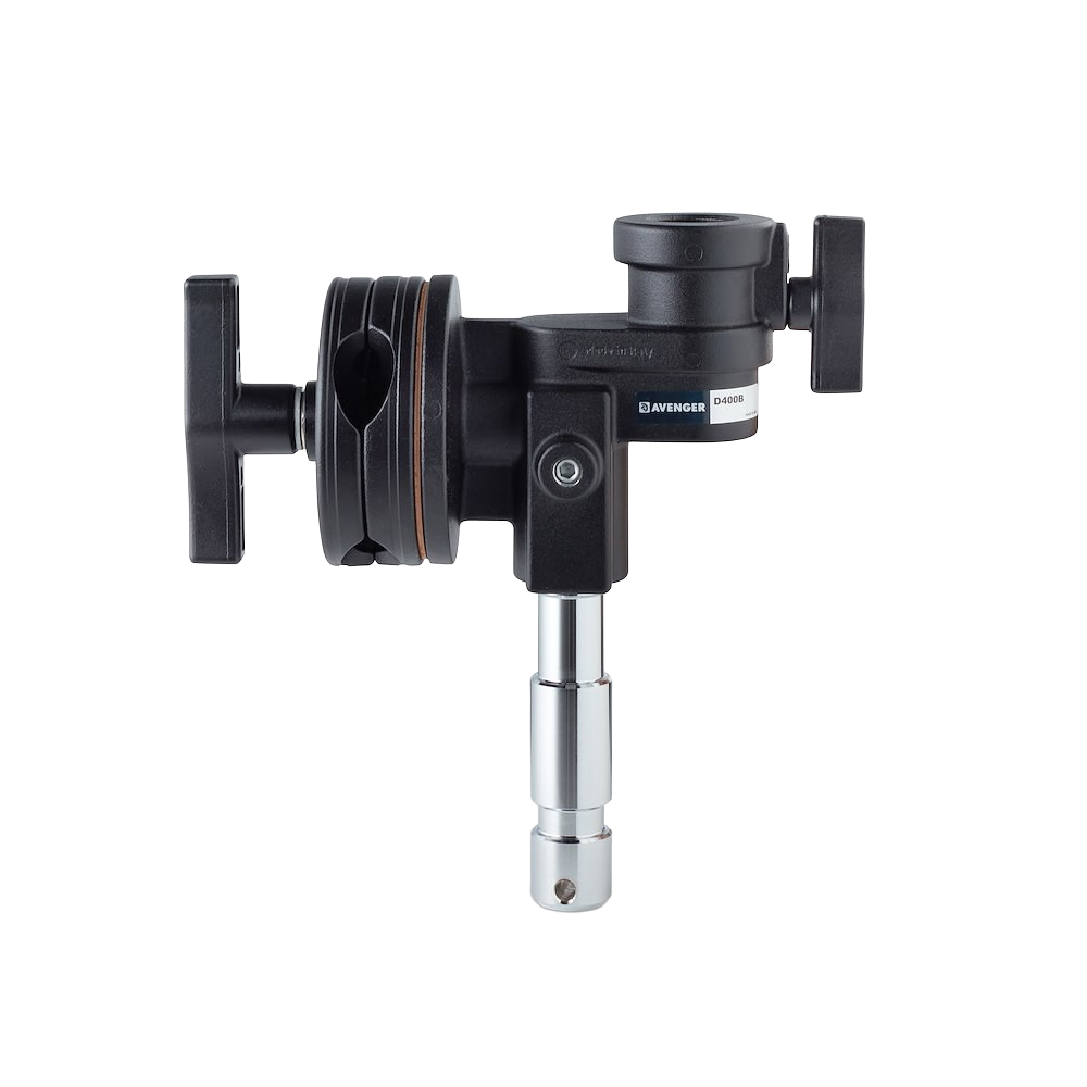 Avenger Jumbo Grip Head 4.5in Black with Jr. Stud and Receiver