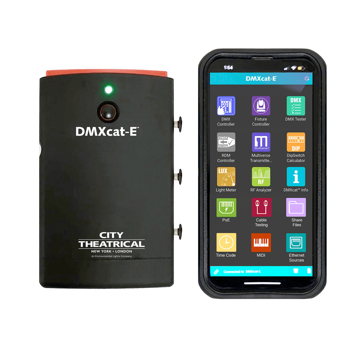City Theatrical DMXcat-E Multi Function Test Tool