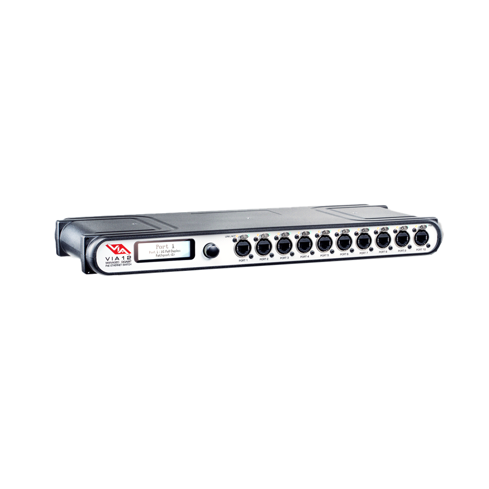 Pathway VIA 12 POE On Board Installation Ethernet Switch