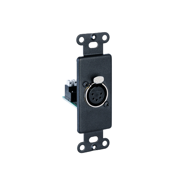 Pathway XLR 5-Pin Female Insert Black