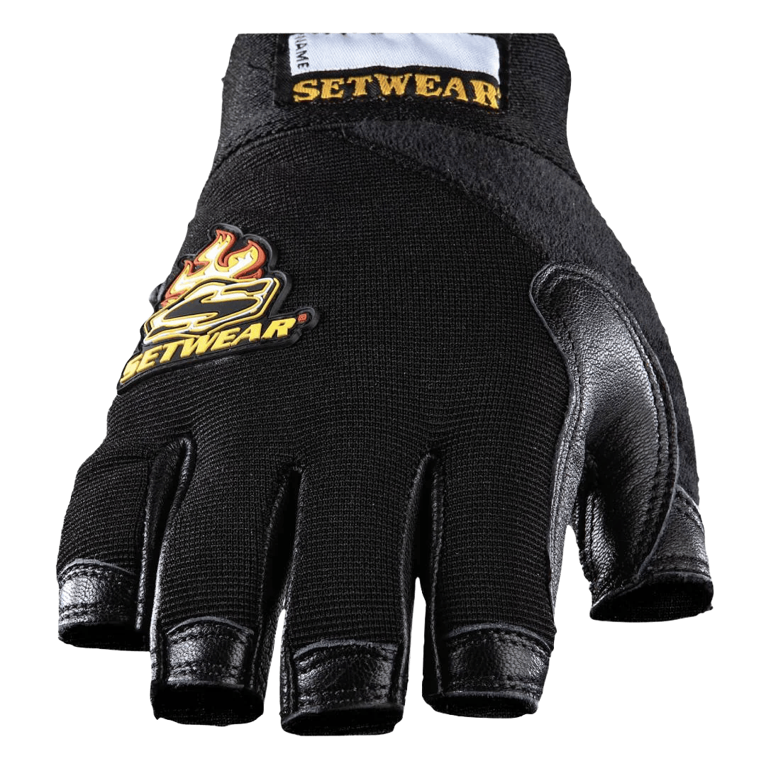 Setwear Leather Fingerless Glove