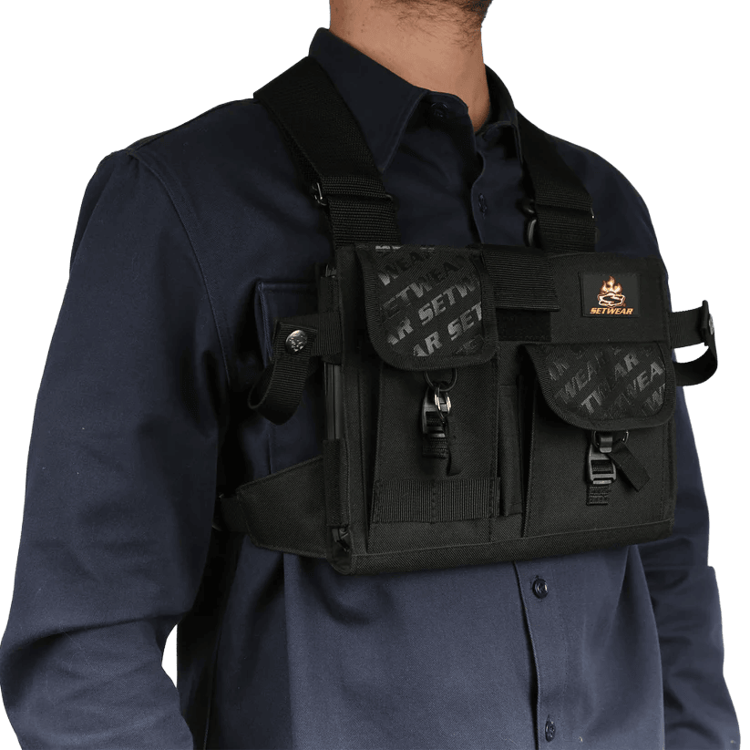 Setwear iPad Hands-Free Radio Chest Pack