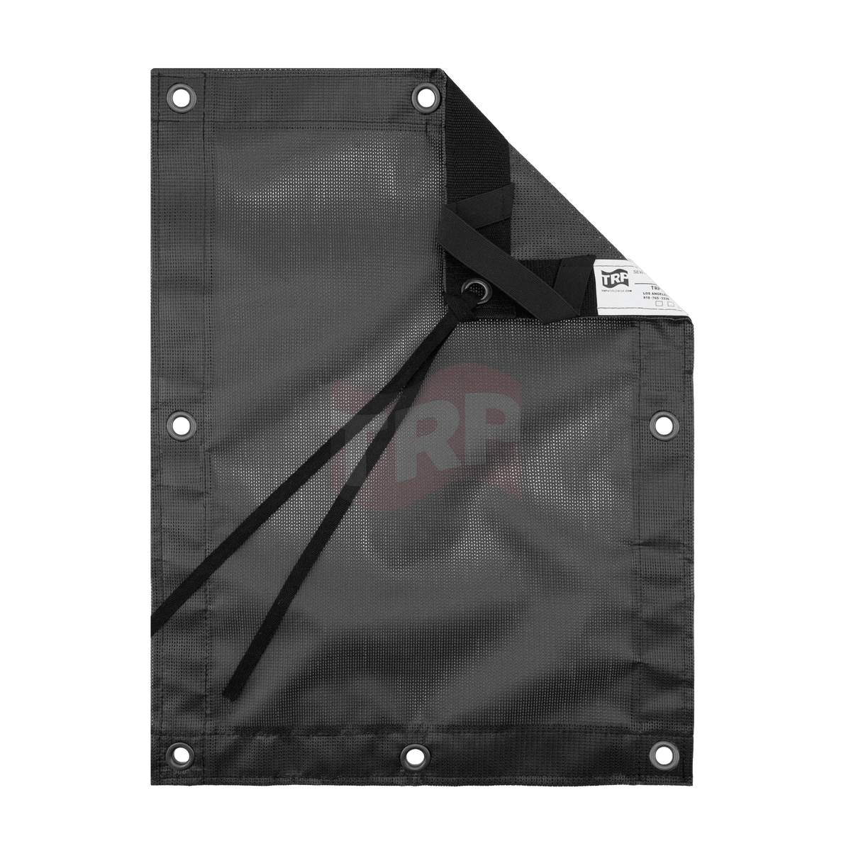 Textile Black Wind Solid Fabric
